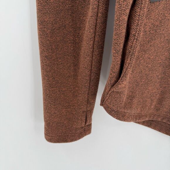 Deso Genevieve Brown Fleece Snap Pullover 8s Women Small Outdoors Hiking - Picture 3 of 8